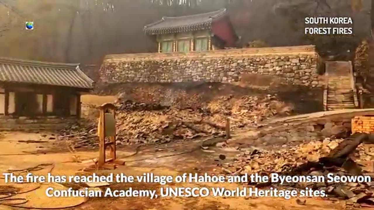 Un portail de feu vers l'enfer s'est ouvert en Corée: les incendies détruisent tout sur leur passage