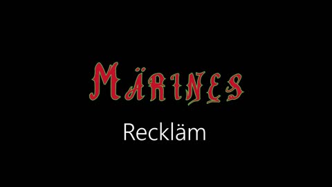 Märines ¦ Reckläm (officiäl audió)