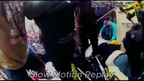 New Video Shows Capitol Police Beating Unconscious J6’r - She DIED