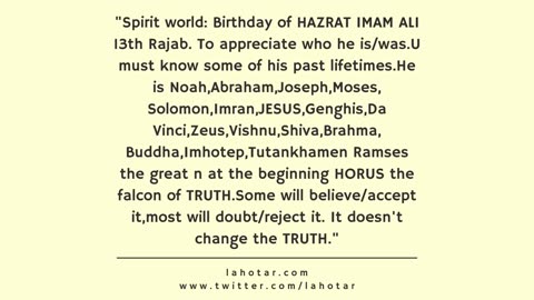 Lahotar Quote - 13 January 2025