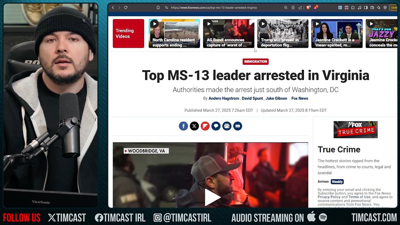 Top MS13 ARRESTED In DC, Democrats LIVID Over Deportations Call FOr MELANIA TRUMP To be Deported