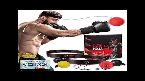 Boxing Reflex Ball Headband Set Includes 4 Different Balls and 2 Review