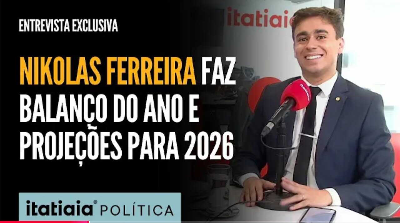 NIKOLAS FERREIRA FAZ BALANÇO DE 2024, FALA SOBRE MORAES E PLANOS PARA AS ELEIÇÕES DE 2026