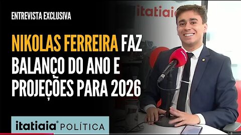 NIKOLAS FERREIRA FAZ BALANÇO DE 2024, FALA SOBRE MORAES E PLANOS PARA AS ELEIÇÕES DE 2026