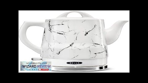 BELLA 1.5 Liter Electric Ceramic Tea Kettle with Boil Dry Protection Review