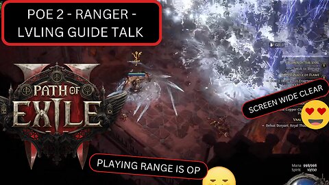 PoE 2 - RANGER - LVLING GUIDE & TALK - FUBGUN GUIDE APPROVED