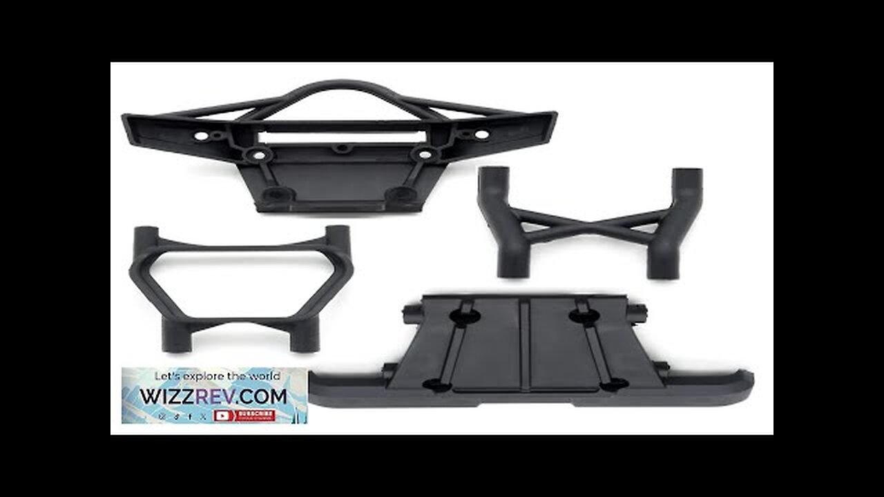 ZD Racing MT16 1/16 RC Car Parts Front Rear Bumper Protector Set Review