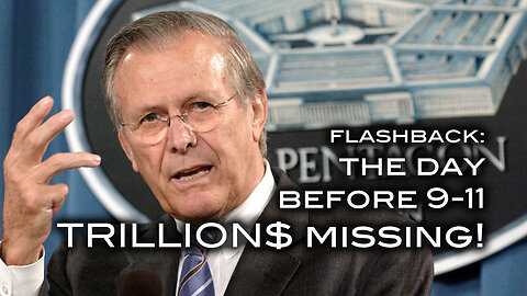 Flashback: The Day Before 9-11 . . . TRILLION$ MISSING!