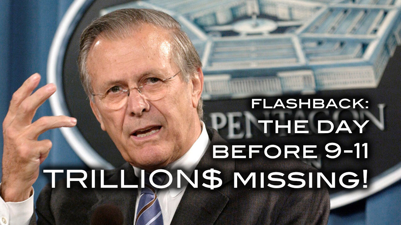 Flashback: The Day Before 9-11 . . . TRILLION$ MISSING!