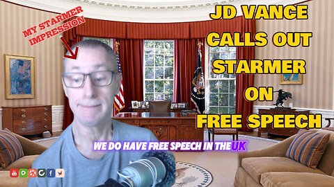 JD Vance calls out Starmer's UK Free Speech policies
