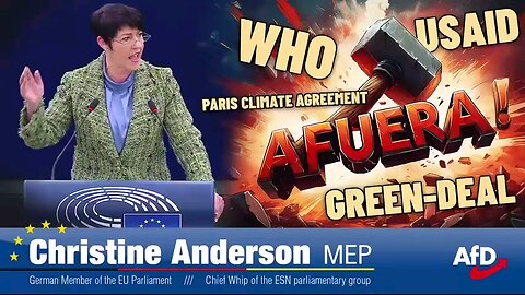 MEP Christine Anderson-Its Time to Dispose Of All The Torture Tools Of The False Elites-USAID