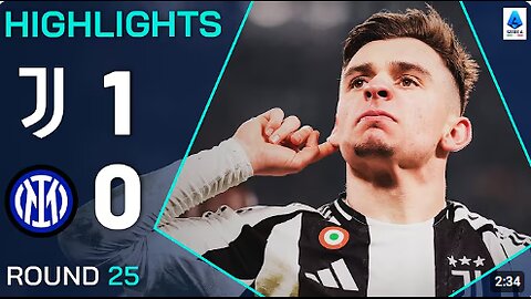 JUVENTUS-INTER 1-0 | HIGHLIGHTS | Conceicao Nets Winner in the Derby d’Italia | Serie A 2024/25