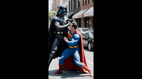 Superman vs Darth Vader crossover | DCEU DC film superhero, Star Wars sci-fi movie icon multiverse