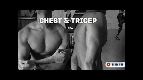 CHEST & TRICEP DAY(Ep6)||ROAD TO GETTING LEAN||