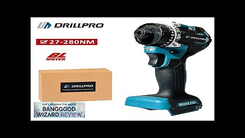 Drillpro 20+1 Brushless Power Impact Driver 1000W Torque with Dual Speed Capabilities Review