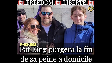 Pat King purgera la fin de sa peine à domicile.