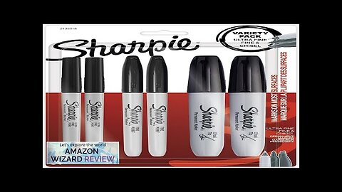 SHARPIE Permanent Markers Variety Pack Featuring Fine Ultra-Fine and Chisel-Point Markers Review