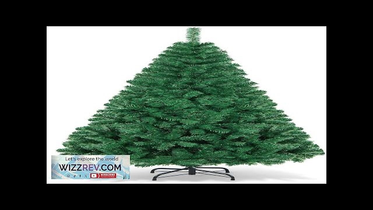 Goplus 6ft Artificial Christmas Tree with Solid Metal Stand for Holiday Indoor Review