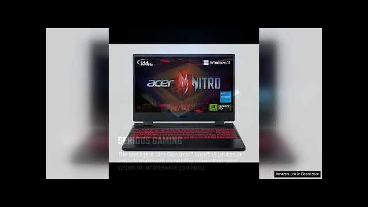 Acer Nitro 5 AN515-58-57Y8 Gaming Laptop Intel Core i5-12500H NVIDIA Review