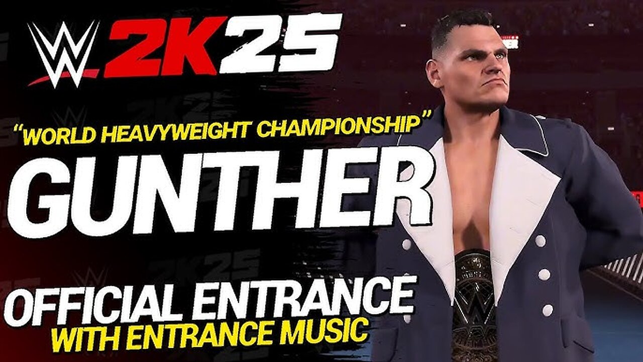 WWE 2k25 Gunther Entrance