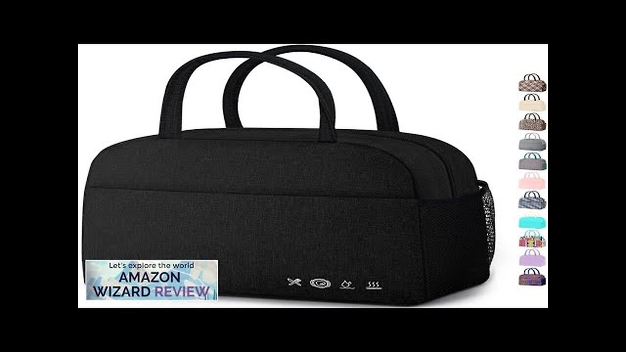 DALINDA Lunch Bag Lunch Box for Women Men Reusable Insulated Lunch Tote Review