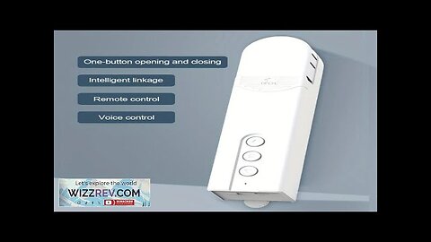 Tuya Intelligent Electric Pull Bead Curtain Motor APP Remote Control Automatic Electric Review