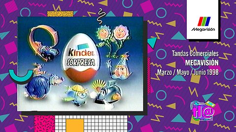 Tandas Comerciales Megavisión (Marzo / Mayo / Junio 1998)