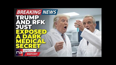 Breaking: Trump And RFK Jr Just Exposed America's Darkest Medical Secret And Everyone Is Freaking