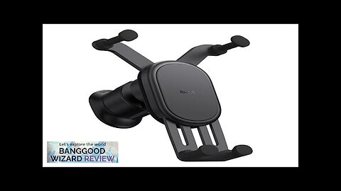 Baseus Gravity Car Phone Holder Air Vent Clip Bracket Y-shaped Gravitational Structure Review