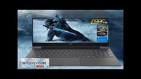 HP Victus 15.6 RTX 4050 Premium Gaming Laptop 15.6" FHD 144Hz Display Review