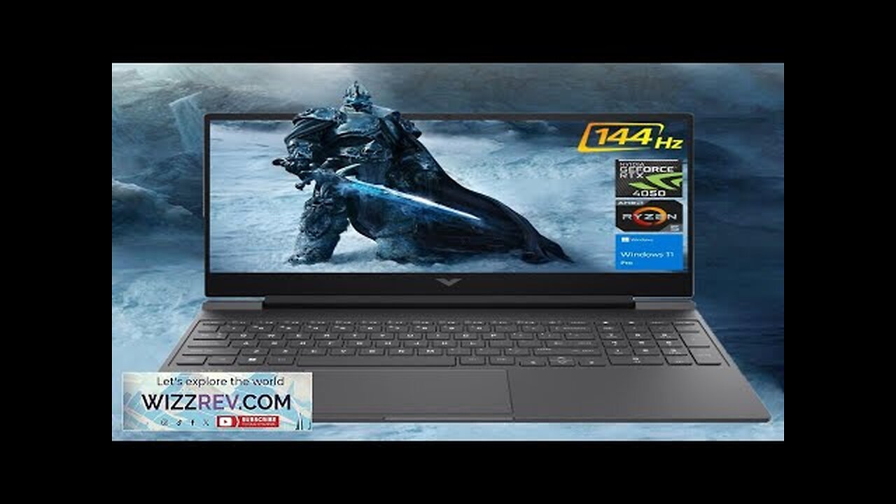 HP Victus 15.6 RTX 4050 Premium Gaming Laptop 15.6" FHD 144Hz Display Review