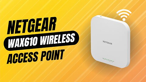 Netgear WAX610 Wireless Access Point