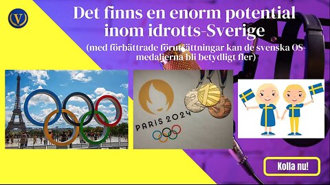 De svenska OS-medaljerna kan bli betydligt fler!!