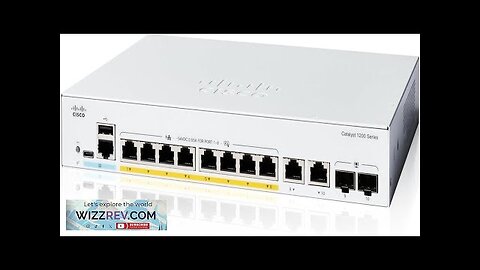 Cisco Catalyst 1200-8FP-2G Smart Switch 8 Port GE Full PoE 2x1GE Combo Review