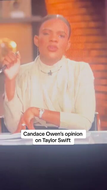 Candace Owens opinion of Taylor