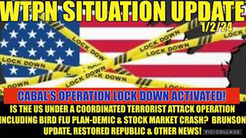 WTPN - IS THE US UNDER COORDINATED TERRORIST ATTACKS INCLUDING BIRD FLU TO LOCK COUNTRY DOWN?