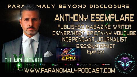 Anthony Esemplare on EPIC-TV & Truth-Seeking - Ep 221