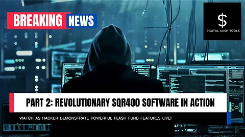 SQR400 Software Bank Transfer Secrets Revealed (Part 2)