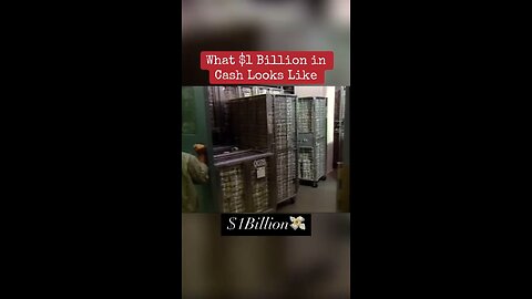 What 1 billion looks looks like 🪤