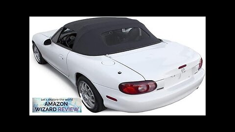 Compatible With Mazda Miata Convertible Top 1990-2005 One-Piece Non-Zippered Heated Glass Review