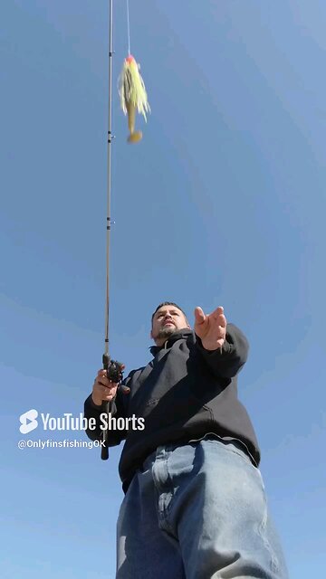 Fishing in Oklahoma's Ice Age Like A Pro