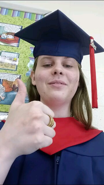 for the losers who said I'd never graduate