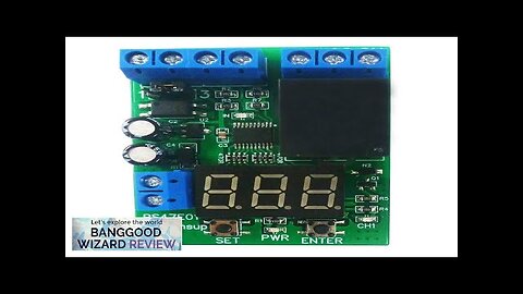 DC 12V 24V LED Digital Relay Switch Control Board Module Relay Module Review