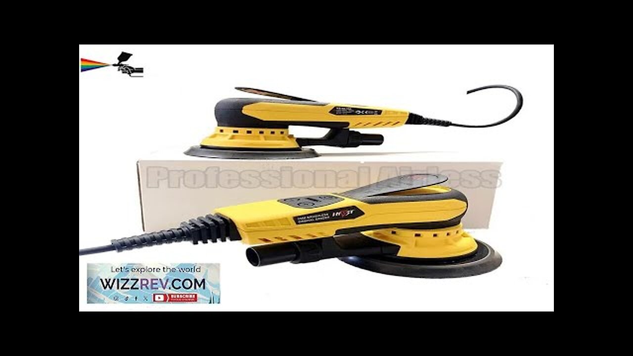 HYVST 6 Inch Wall Grinding Machine Orbital Motor Electrical Multifunction Vacuum Head Review