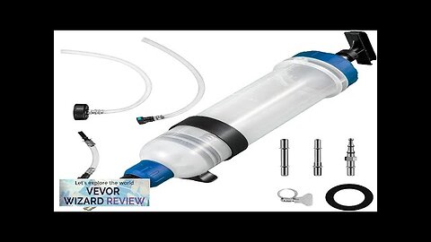 VEVOR Transmission Fluid Pump Manual ATF Refill System Dispenser Oil and Liquid Review