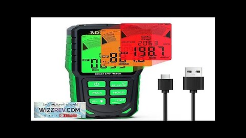 RD637 EMF Detector 3-in-1 Portable EMF Meter for 5G WiFi Smart Meters Review