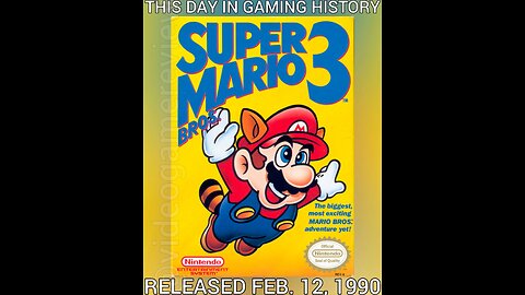 Super Mario Bros 3… the NES Classic… is officially 35 years old.