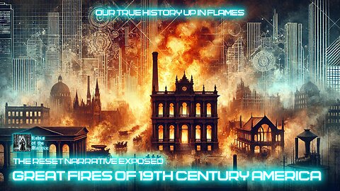 Great Fires of 19th Century America: The Reset Narrative Exposed