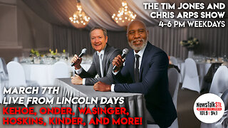 The Tim Jones and Chris Arps Show 03.07.2025 Live from LINCOLN DAYS