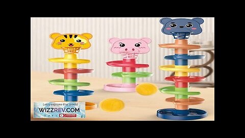 Montessori Toys Baby 0 12 24 36 Months Track Rolling Ball Push Review